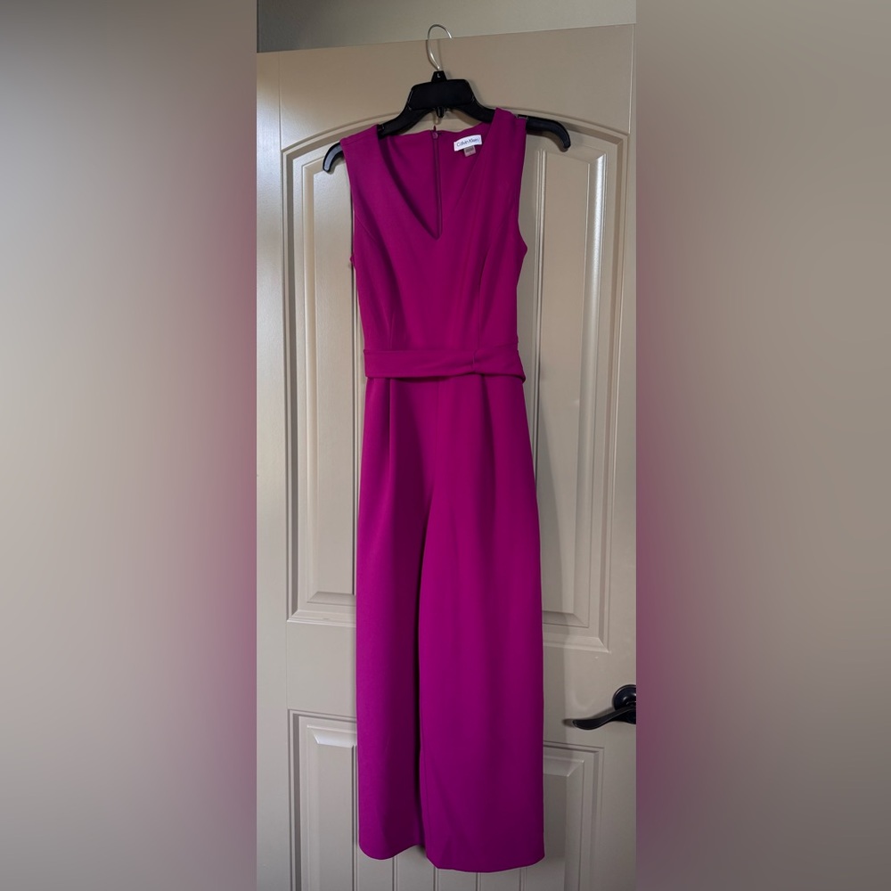 Calvin Klein Fuchsia Jumpsuit